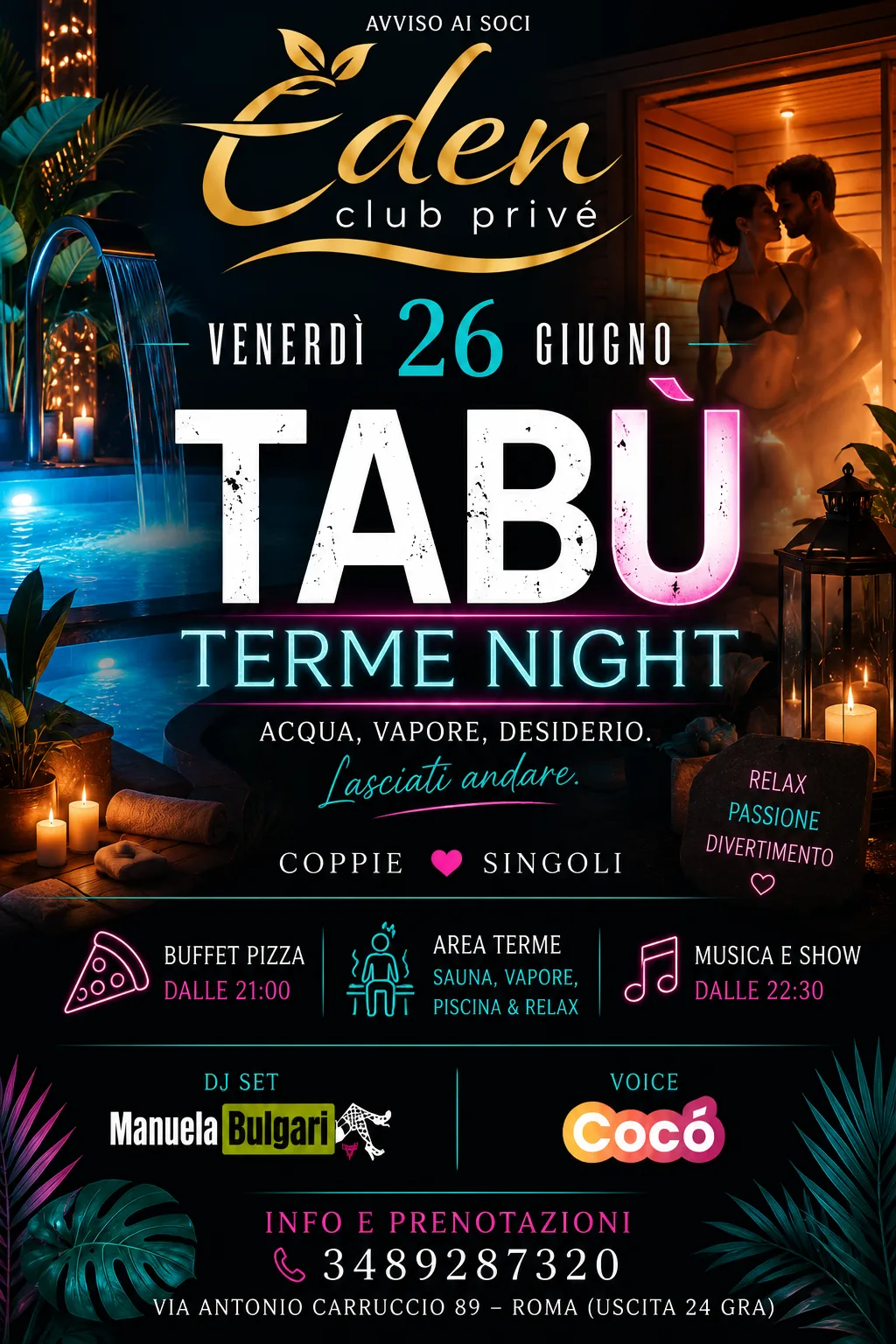 Tabù – Terme Night