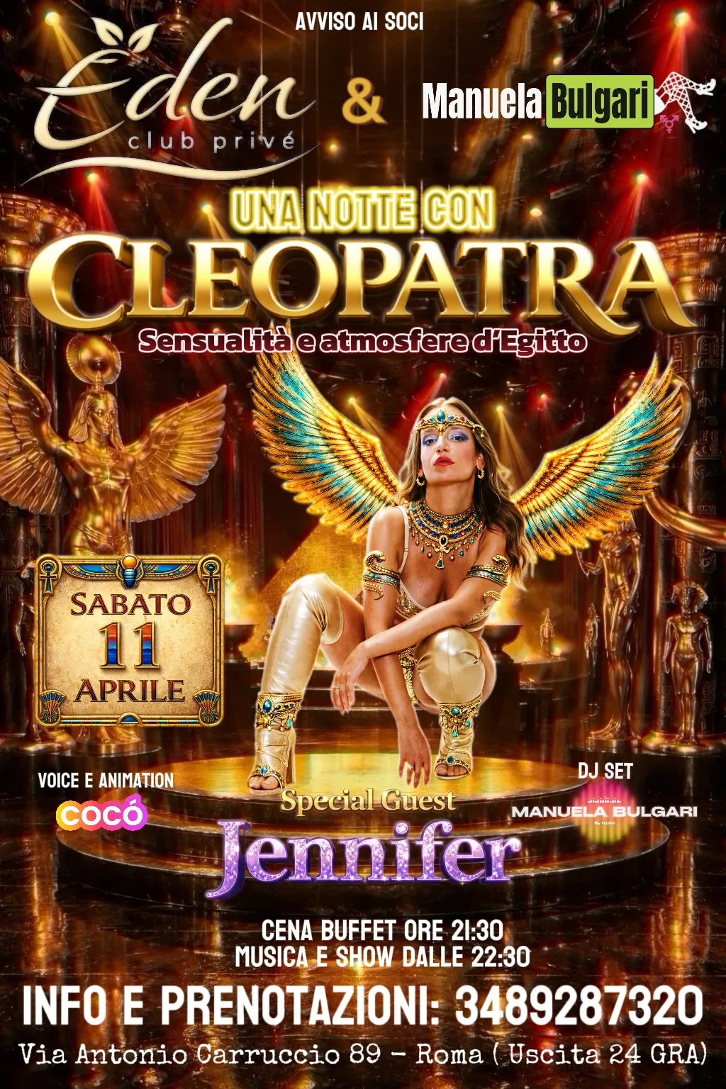 👑✨ UNA NOTTE CON CLEOPATRA ✨👑