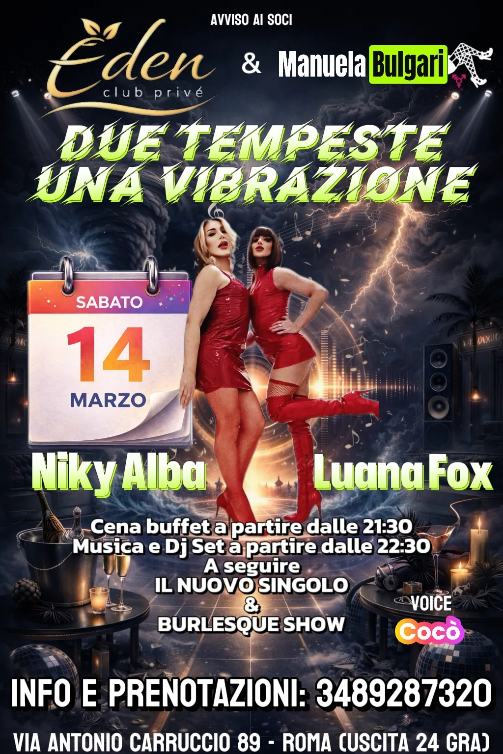 ⚡ DUE TEMPESTE, UNA VIBRAZIONE ⚡