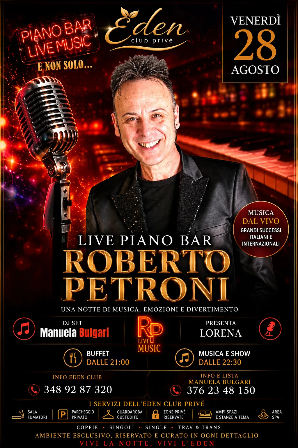 LIVE PIANO BAR