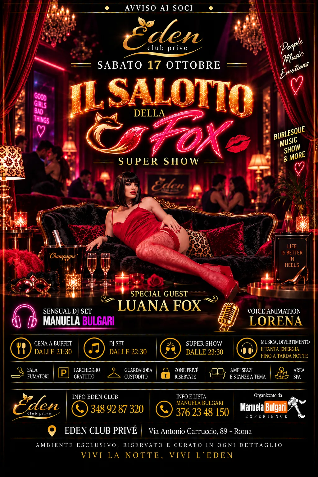 IL SALOTTO DELLA FOX – SUPER SHOW