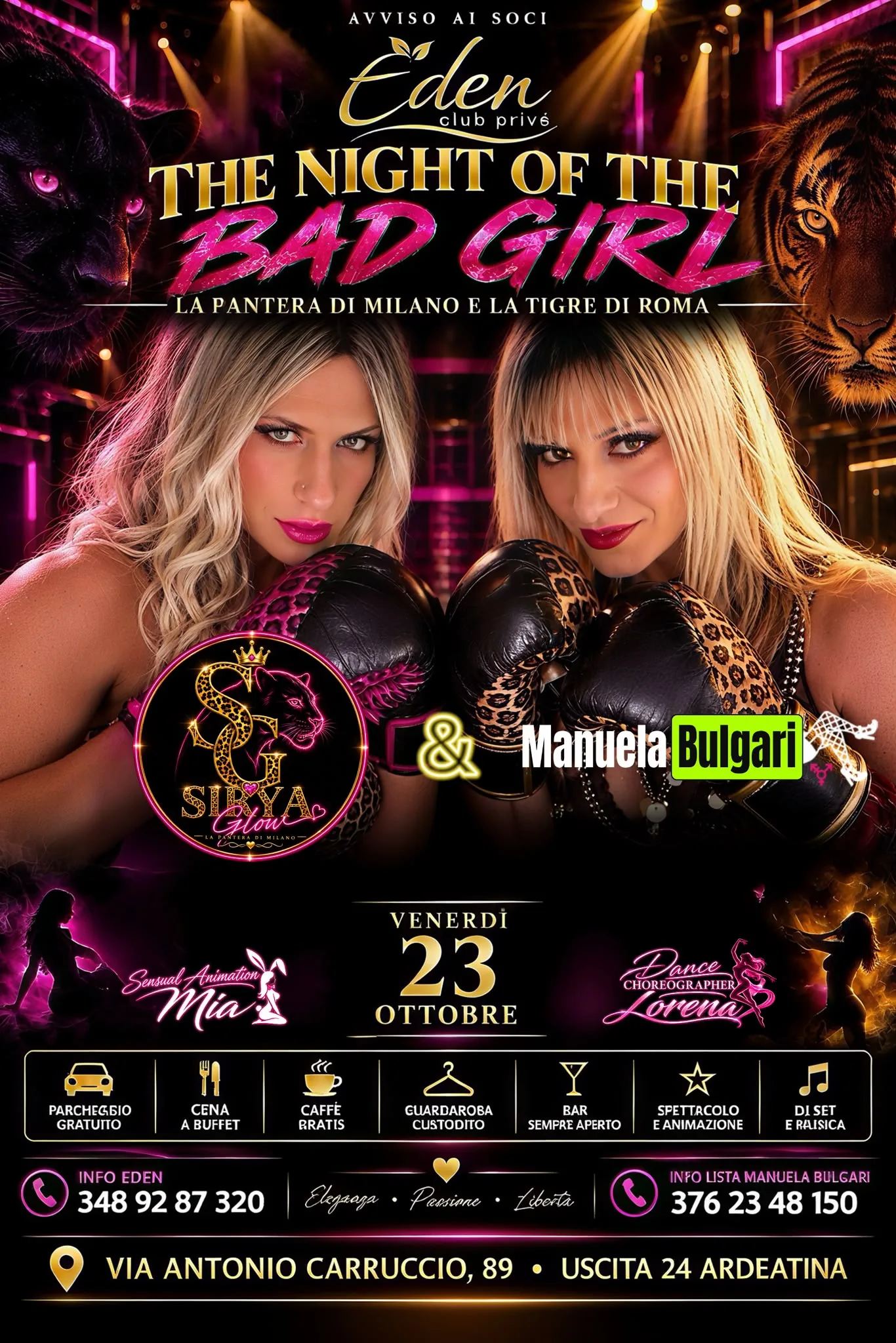 THE NIGHT OF THE BAD GIRL