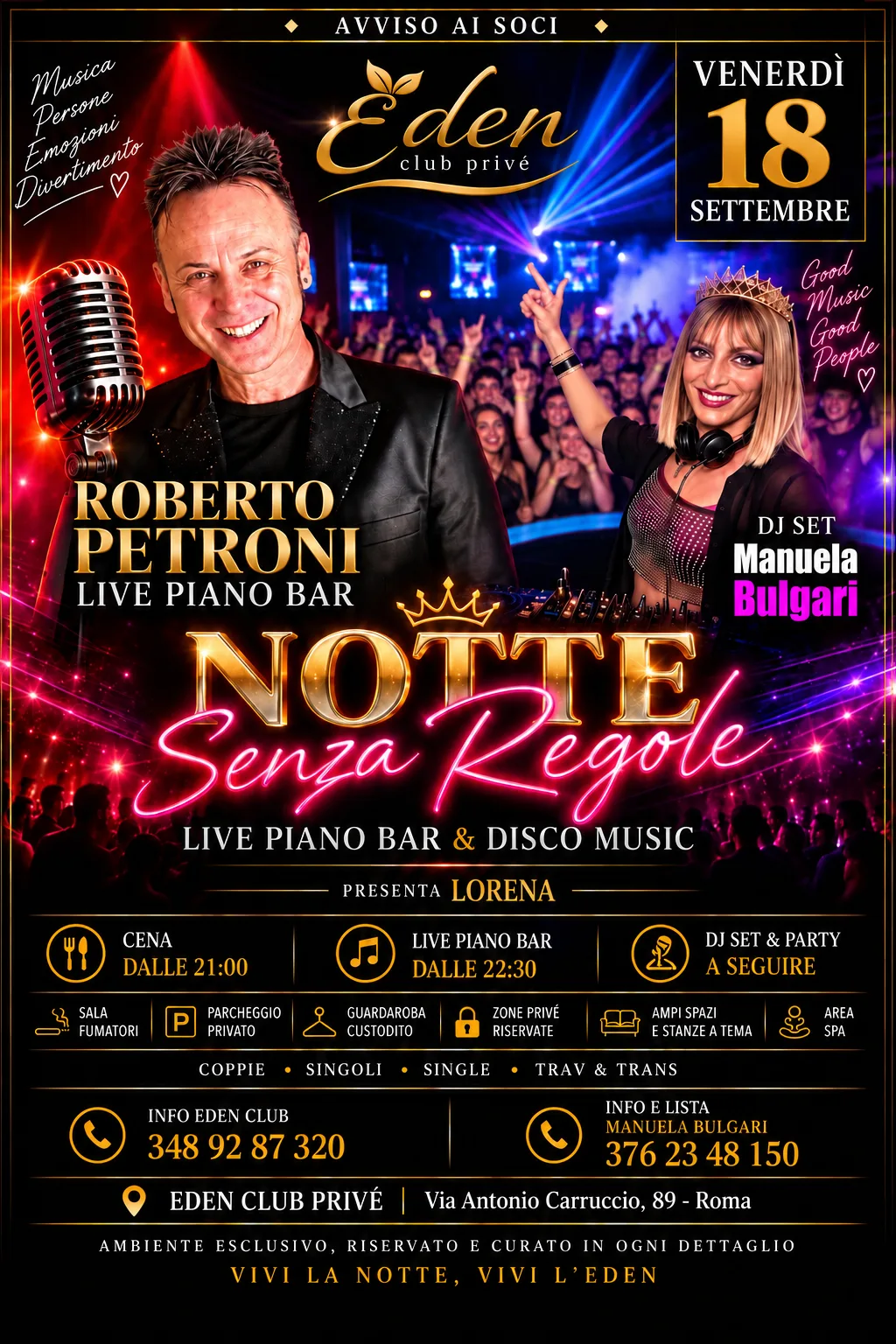NOTTE SENZA REGOLE